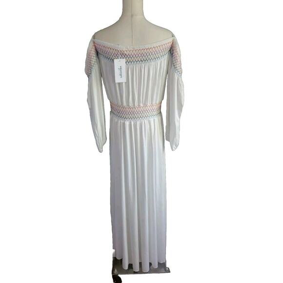 Swimsuits for All NWT Women’s Elle Off the Shoulder Dress Cover Up Sz 18-20 - Picture 7 of 9